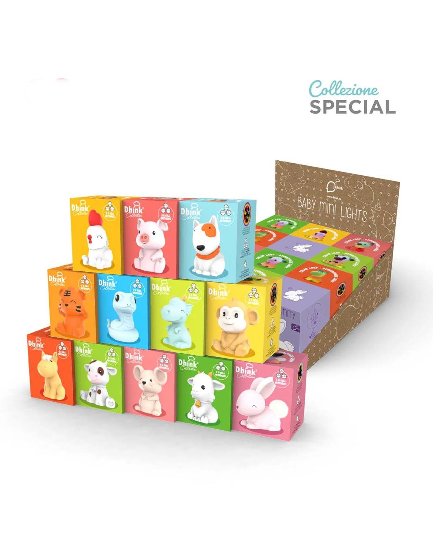 Mini Lampada Animali – Luce Notturna - Crea - immagine 2