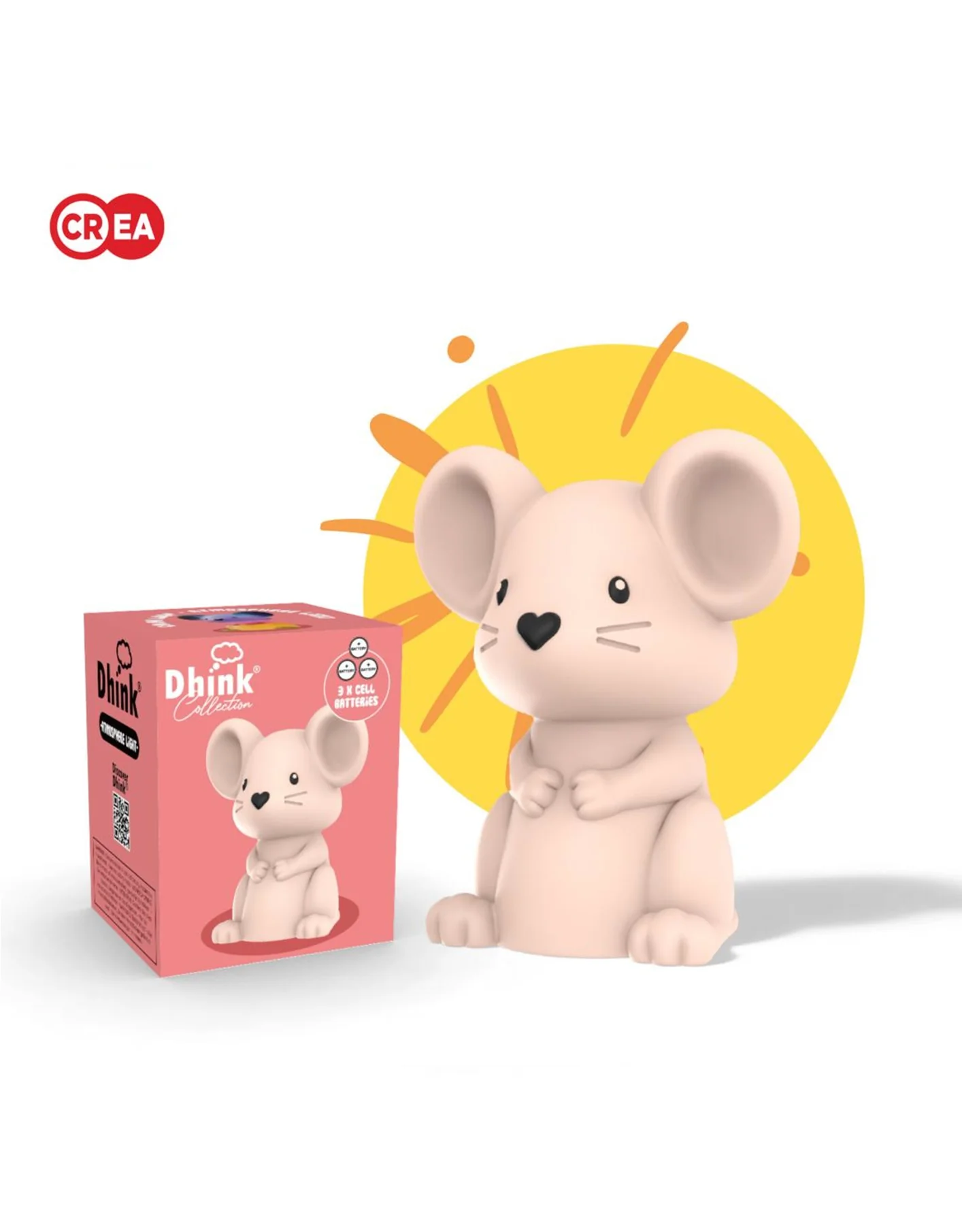 Mini Lampada Animali – Luce Notturna - Crea - immagine 3