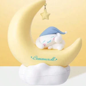 Lampada Notturna Cinnamoroll sulla Luna