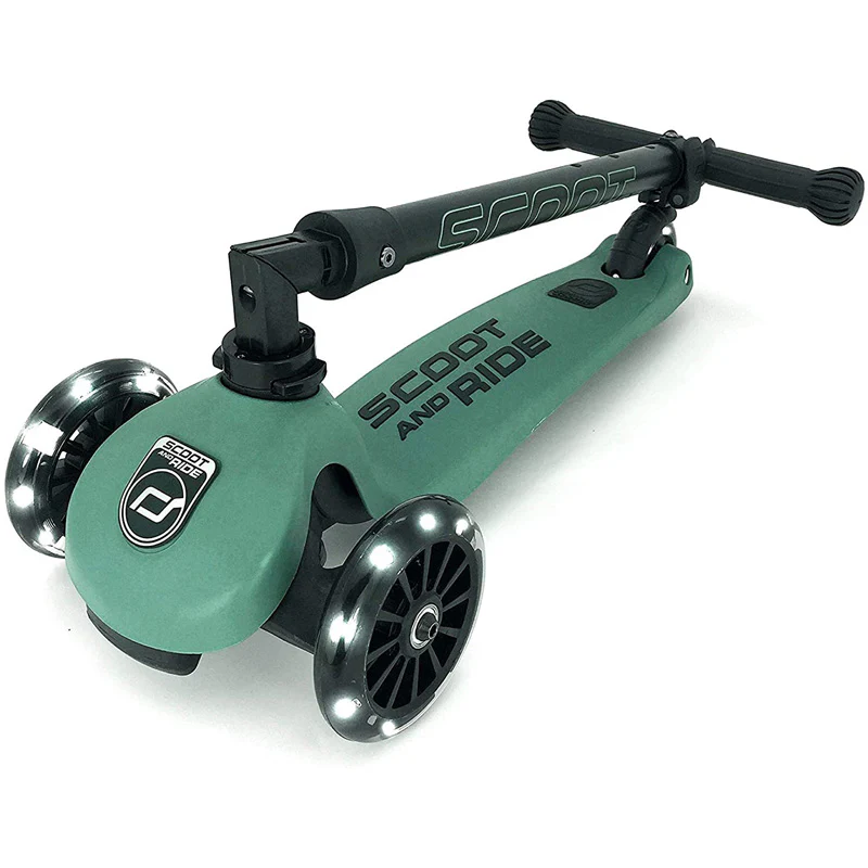 Monopattino 3-6 anni Scoot&Ride Highwaykick 3 con LED - immagine 6