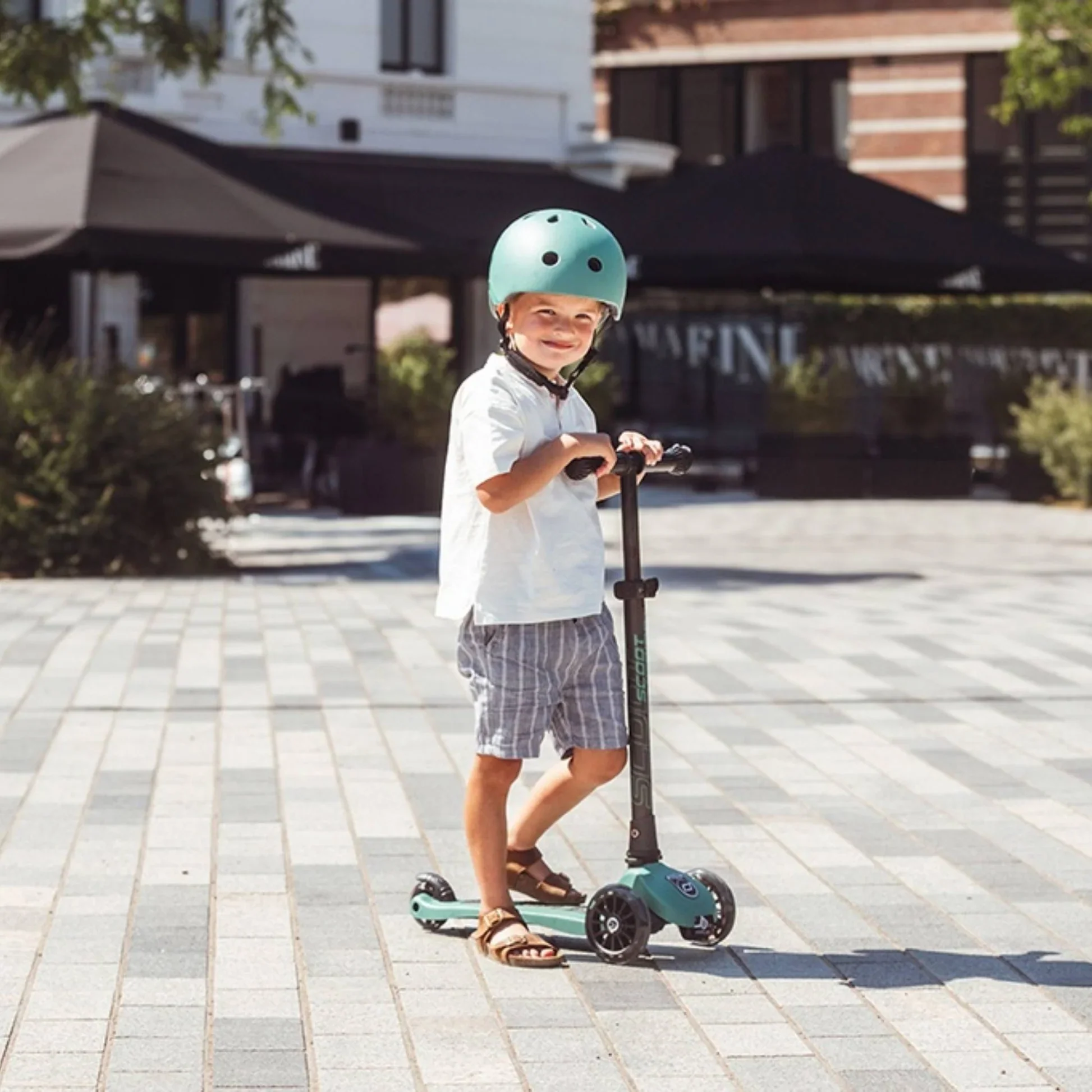 Monopattino 3-6 anni Scoot&Ride Highwaykick 3 con LED - immagine 5