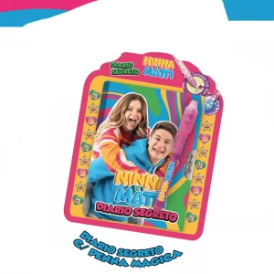 Ninna e Matti Diario Segreto con Penna Magica - Maricart