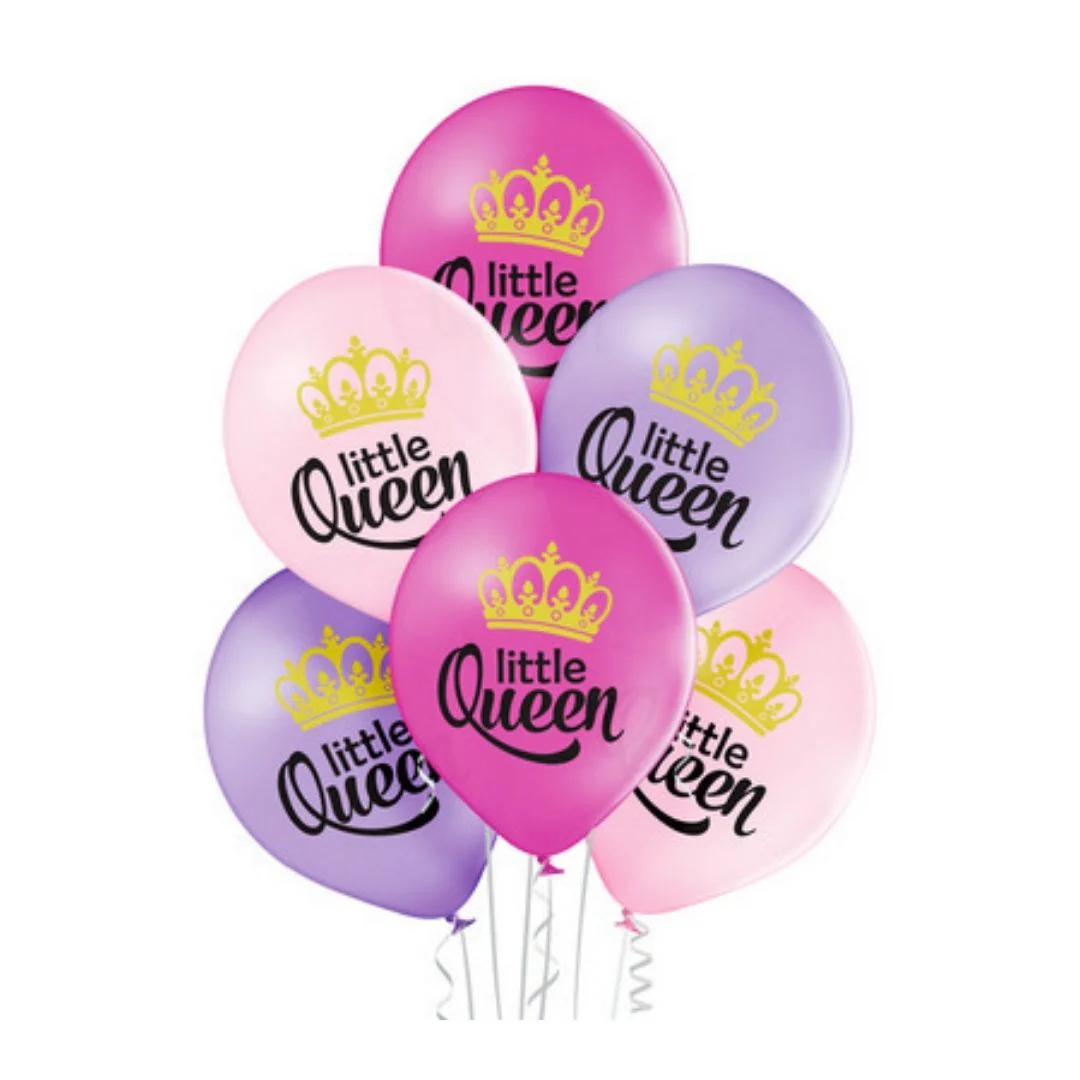 Palloncini Little Queen confezione da 25 pz.