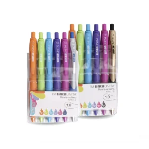 Penna a Sfera 1.6 I’AM TintaUNITA - Confezione da 6 Penne Colorate