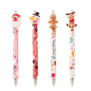 Penna a Sfera Natalizia Colourbook – Scrittura Fluida e Design Festivo