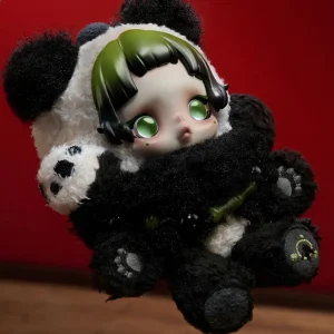 Pop Mart SKULLPANDA Lazy Panda Plush Doll Pendant Exclusive