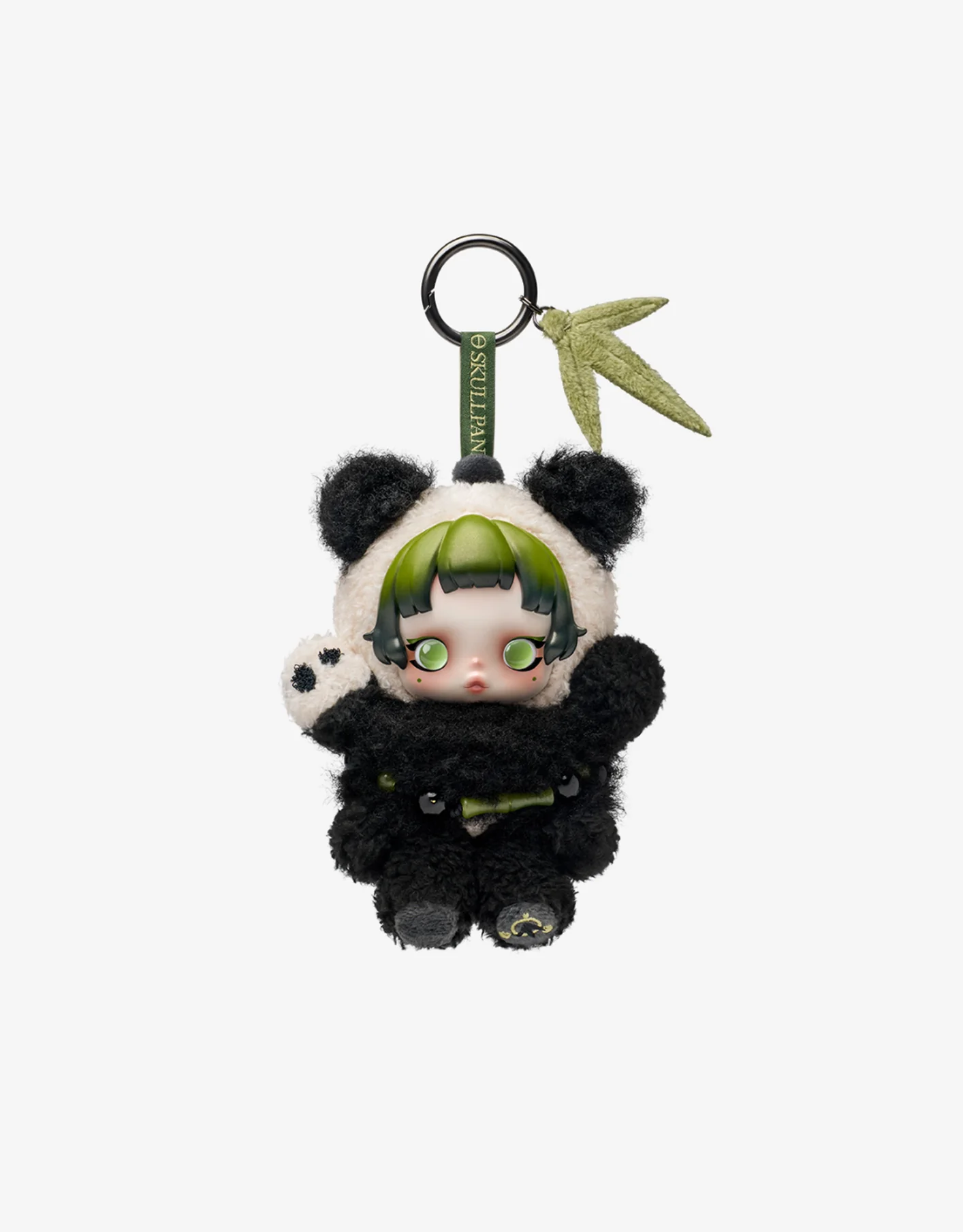 Pop Mart SKULLPANDA Lazy Panda Plush Doll Pendant Exclusive - immagine 3
