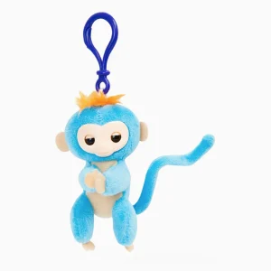 Portachiavi in Peluche Scimmietta Fingerlings - Morbido e Divertente!