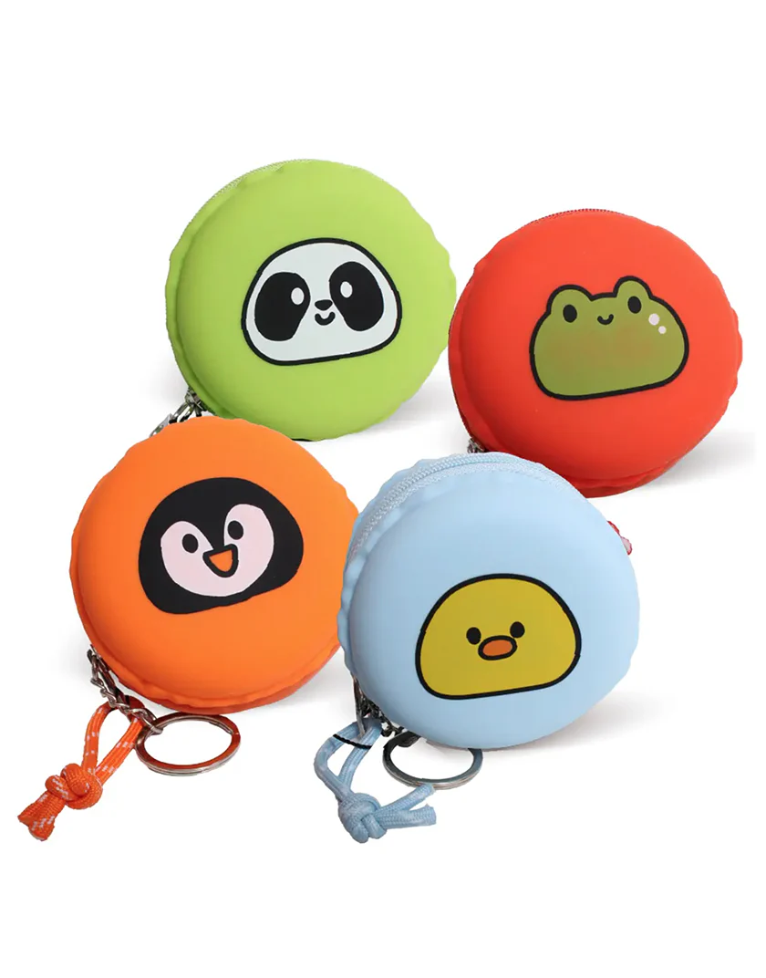 Portachiavi Portatutto Macaron Tinta Unita Zoo - immagine 2