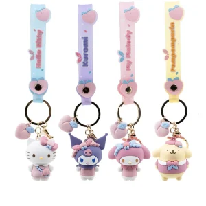 Portachiavi Sanrio Peach Series – Hello Kitty e Friends