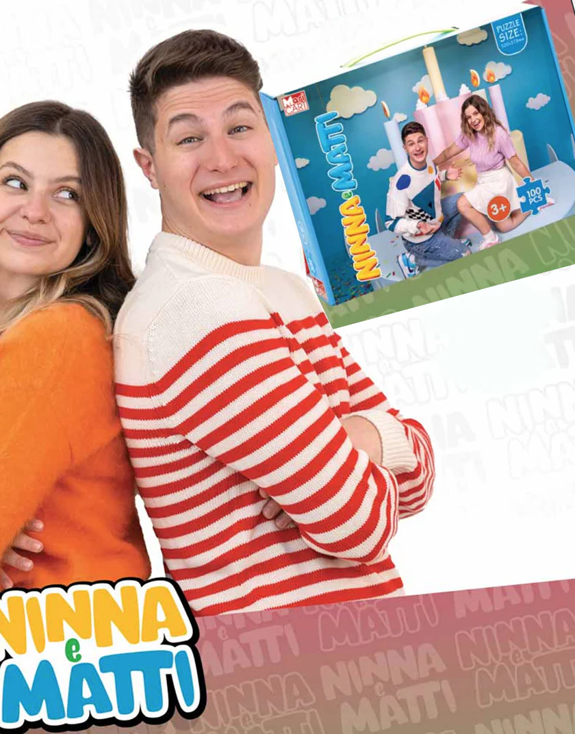 Puzzle Ninna e Matti 100 pezzi - immagine 2