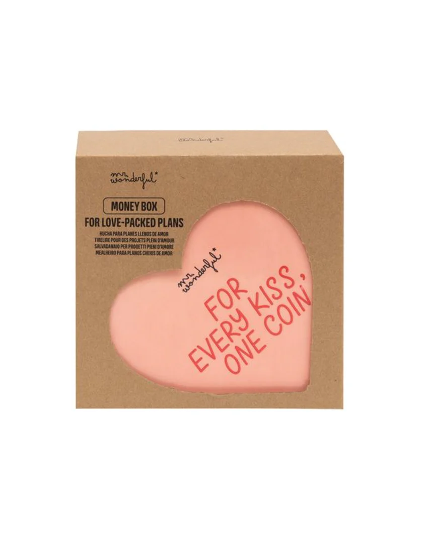 Salvadanaio a cuore Mr. Wonderful – Per progetti pieni d’amore - immagine 3