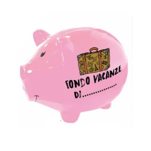 Salvadanaio Porky-Bank "Fondo Vacanze"