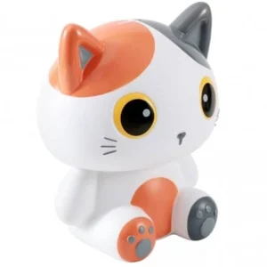 Salvadanaio Verticale Gatto Arancio iTotal