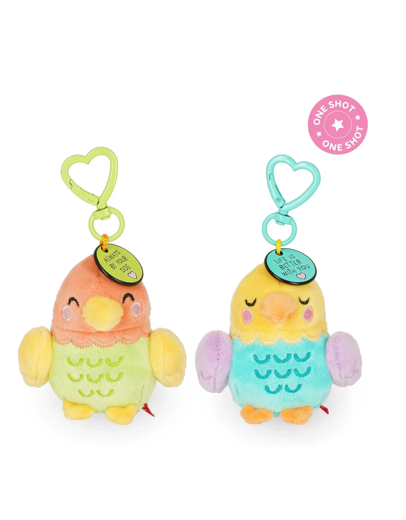 Set di 2 Portachiavi con Peluche “Super Soft! – Tiny” Legami
