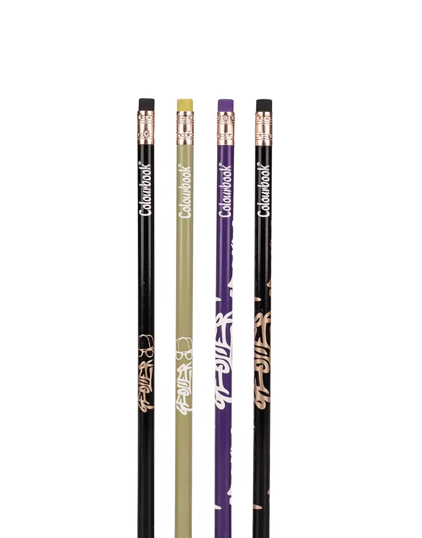 Set di 4 Matite HB – Geolier Colourbook - immagine 2