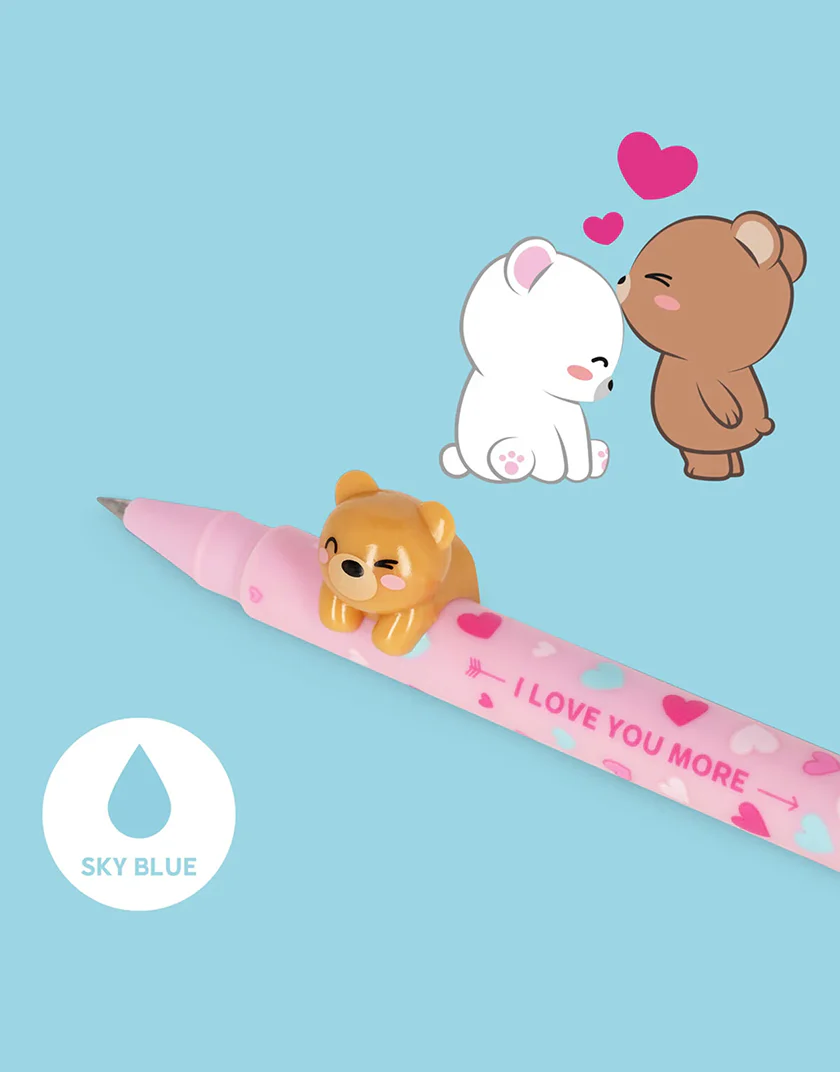 Set di 2 Penne Gel Lovely Friends Legami - Beary in Love | Edizione Limitata San Valentino - immagine 4