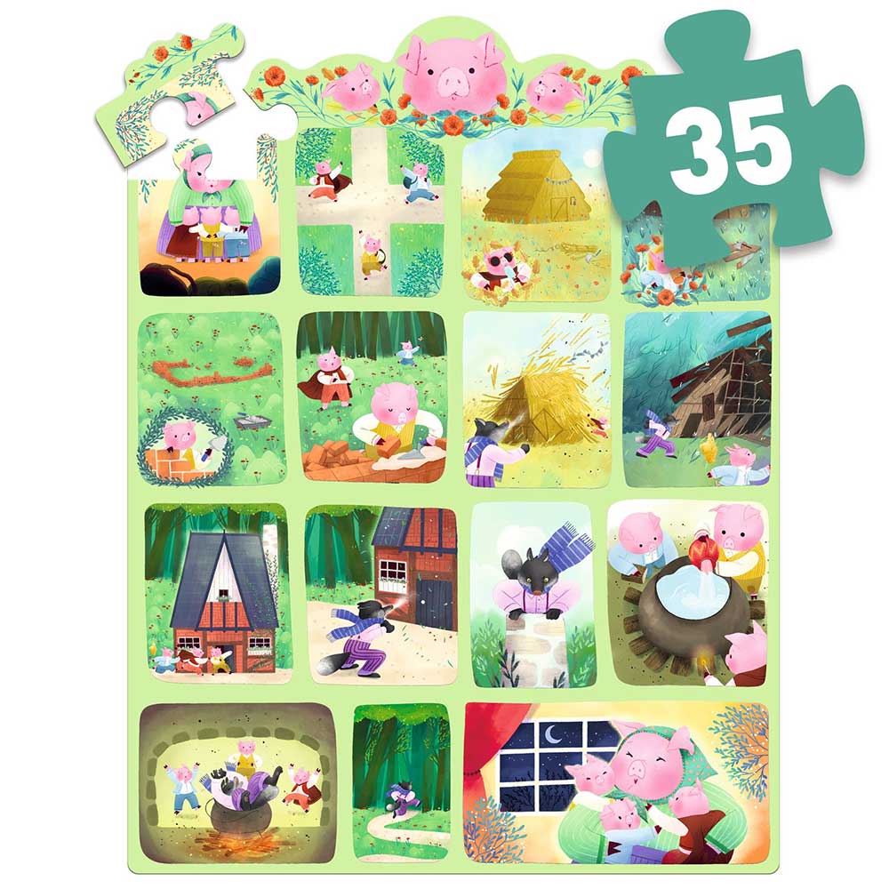 Story Puzzle Fiabe Classiche con Personaggi - immagine 7