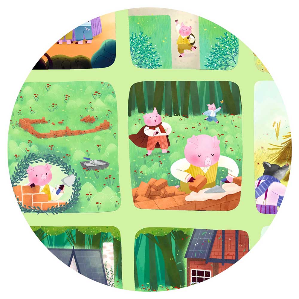 Story Puzzle Fiabe Classiche con Personaggi - immagine 9