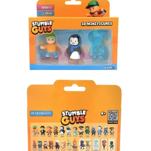 Stumble Guys Mini Figure Serie 3 - Blister da 3
