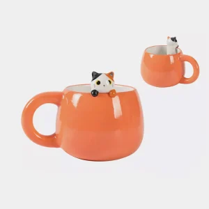 Tazza in Ceramica Itotal con Charm Kawaii - 330ml