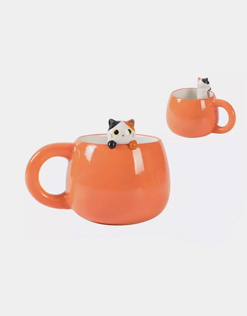 Tazza in Ceramica Itotal con Charm Kawaii - 330ml - immagine 2