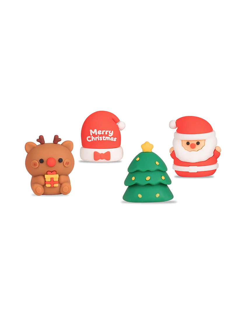 Temperamatite Natalizio 1 Foro Colourbook – Temperini da Collezione con Personaggi di Natale - immagine 2