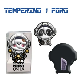Temperino 1 Foro Tinta Unita Zoo Space