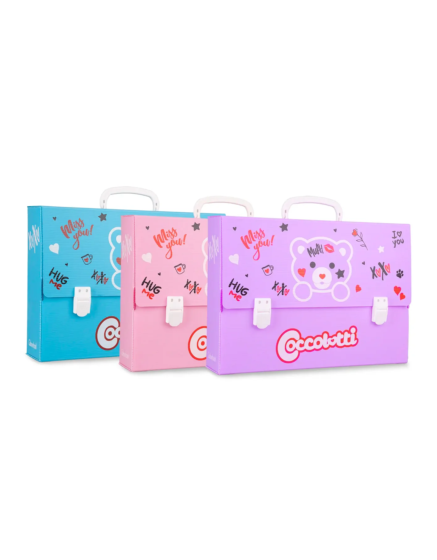 Valigetta Portadisegni Coccolotti Love&Tell Colourbook - immagine 2