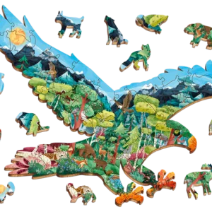 Puzzle in legno Foresta del Nord