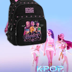 Zaino Scuola 3 Zip K-Pop Demon Hunters - Preordine