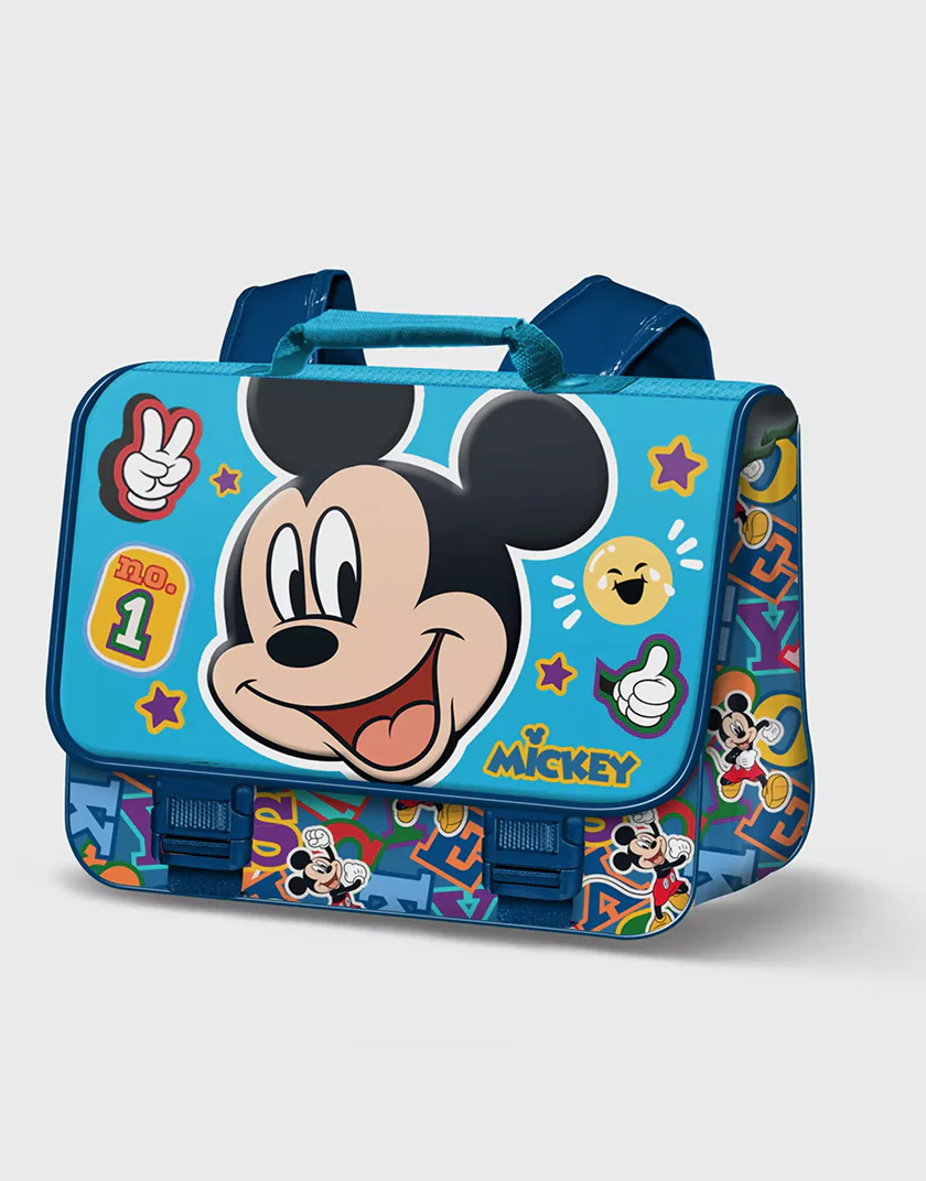 Zaino Scuola Disney Topolino Karactermania – Design Unico e Sicuro - immagine 2