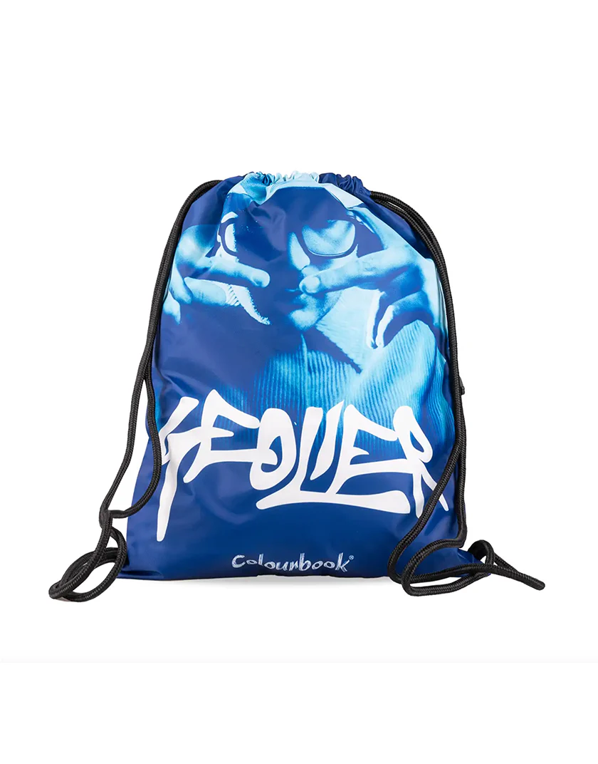Zaino con Coulisse Geolier x Colourbook Blu - immagine 2