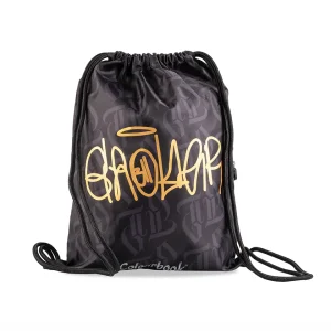 Zaino con Coulisse Geolier x Colourbook Nero