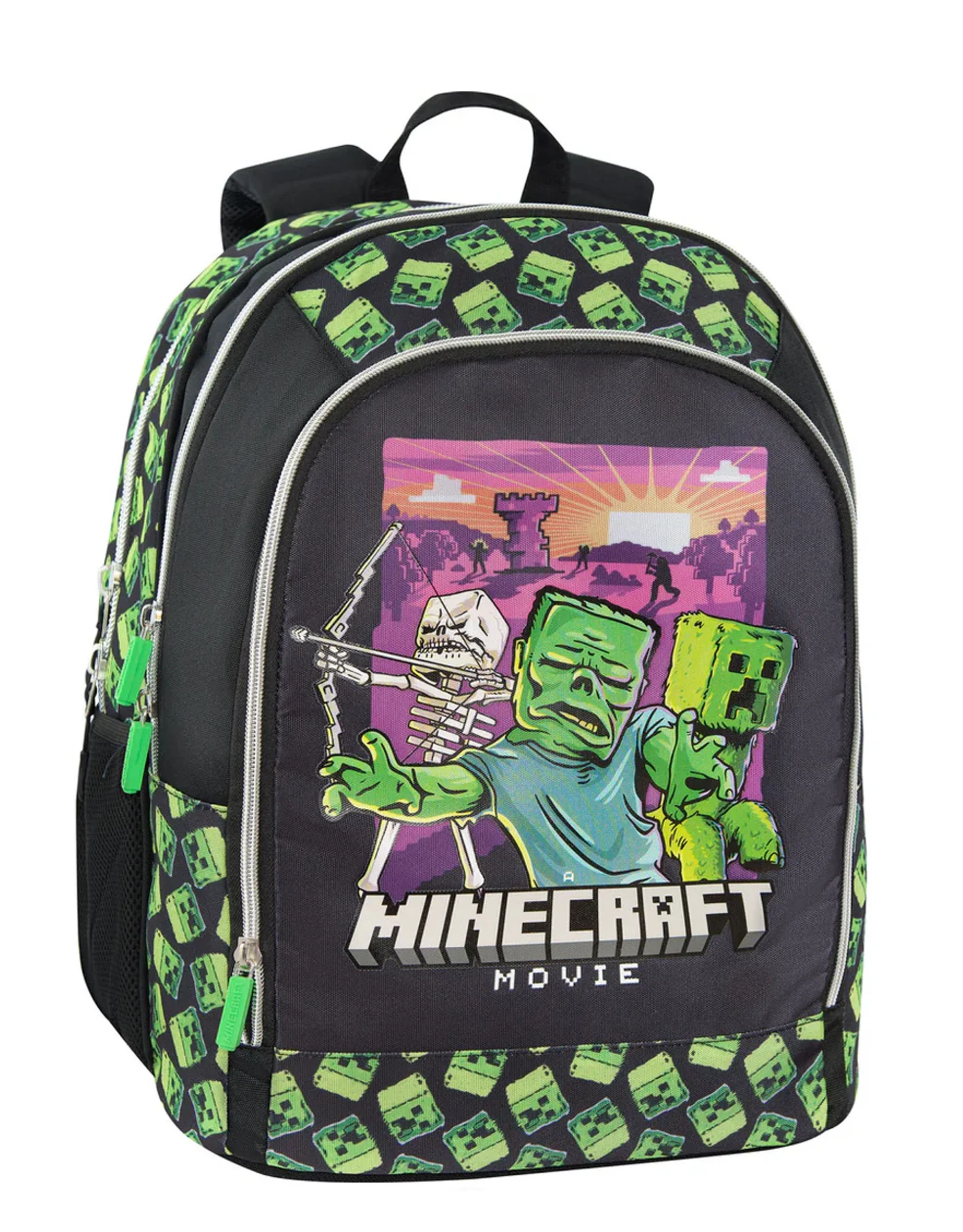 Zaino Organizzato Minecraft Movie – Panini - immagine 3
